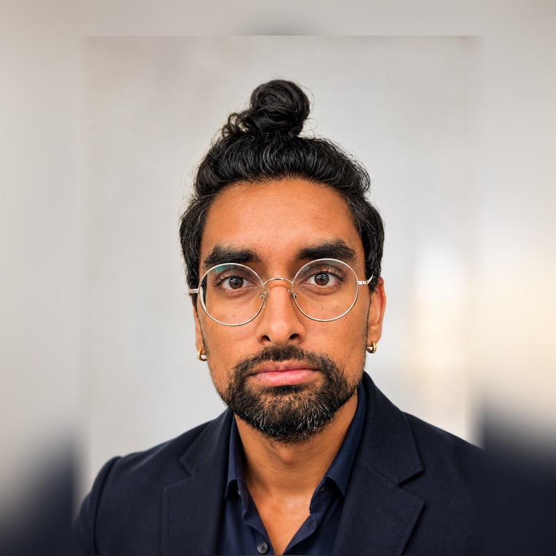 Portrait of Dr Anubhav Saxena